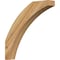 Ekena Millwork 4"W x 24"D x 24"H Thorton Rough Sawn Knee Brace, Western Red Cedar BRC04X24X24THR00RWR - alternate 1